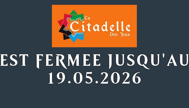 Fermeture cong&eacute;s jusqu'au 19.05.2026